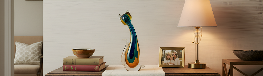 Murano Style Art Glass Animal Figurines