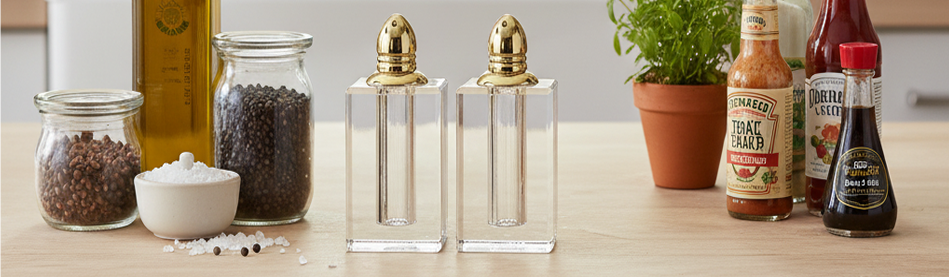 Salt and Pepper Shakers