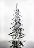 Art Glass 9.25" Christmas Tree - GW598