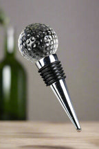 Crystal Golf Ball Bottle Stopper - H-258