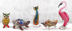 Firestorm Murano Style Art Glass Turtle L12 x 6 x 5-J570