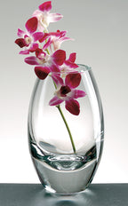 Radiant European Mouth Blown Lead Free Crystal 7" Vase-K2250