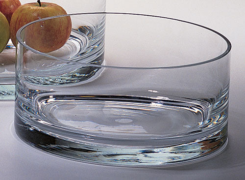 Manhattan European Mouth Blown Lead Free Crystal 10" Bowl-K807
