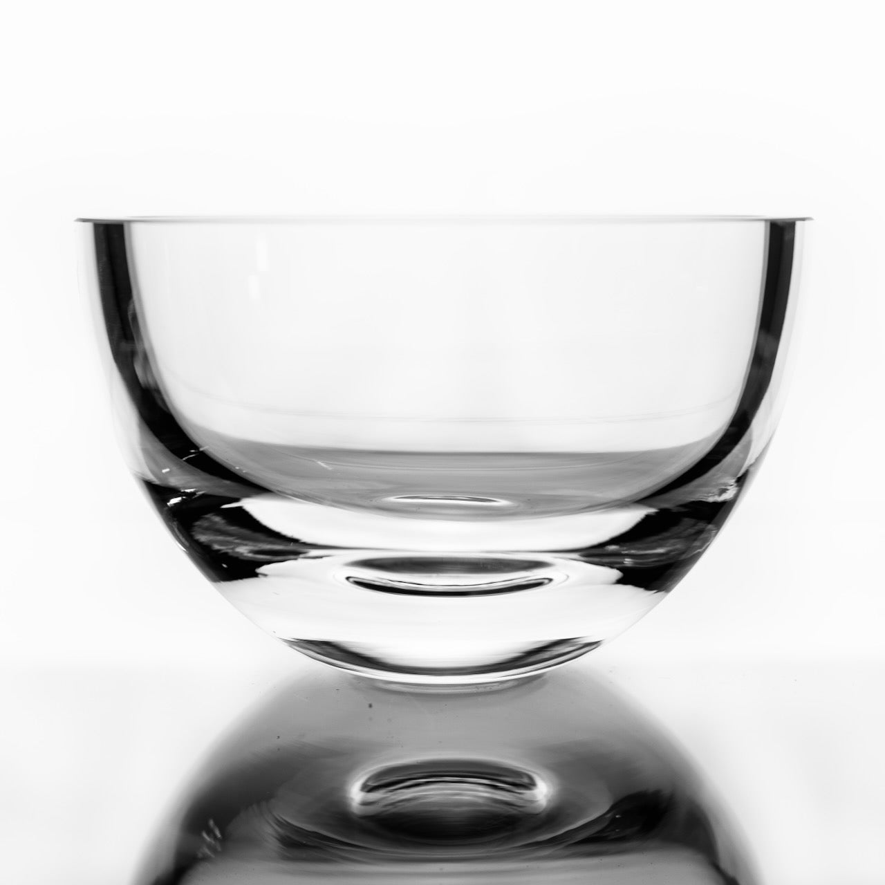 Penelope European Mouth Blown Lead Free Crystal 6 in. Bowl-K855