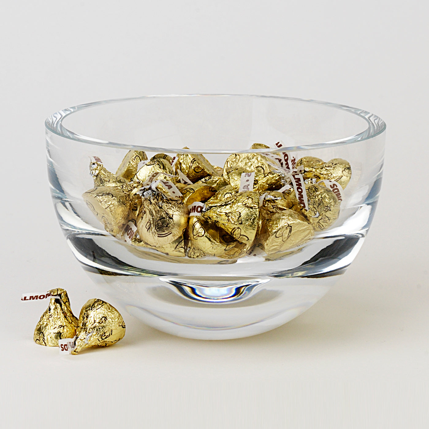 Penelope European Mouth Blown Lead Free Crystal 6 in. Bowl-K855