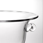 Champion European Mouth Blown Crystal 11" Trophy, Centerpiece, Fruit or Punch Bowl - K918