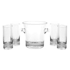 Chelsea Mouth Blown European Champagne or Wine Cooler H9 in.-LH602