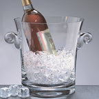 Chelsea Mouth Blown European Champagne or Wine Cooler H9 in.-LH602