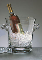 Chelsea Mouth Blown European Champagne or Wine Cooler H9 in.-LH602