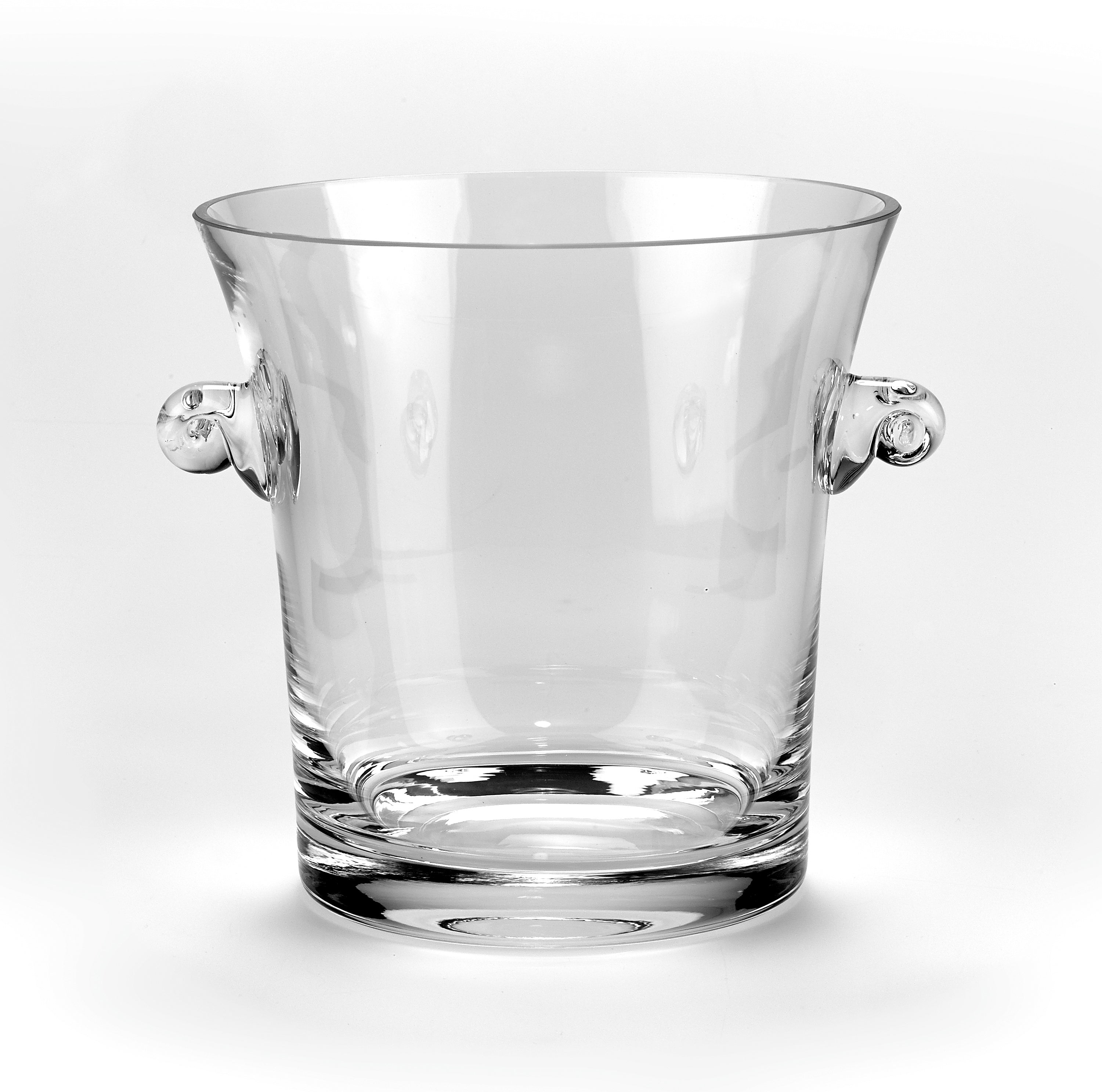 Chelsea Mouth Blown European Champagne or Wine Cooler H9 in.-LH602