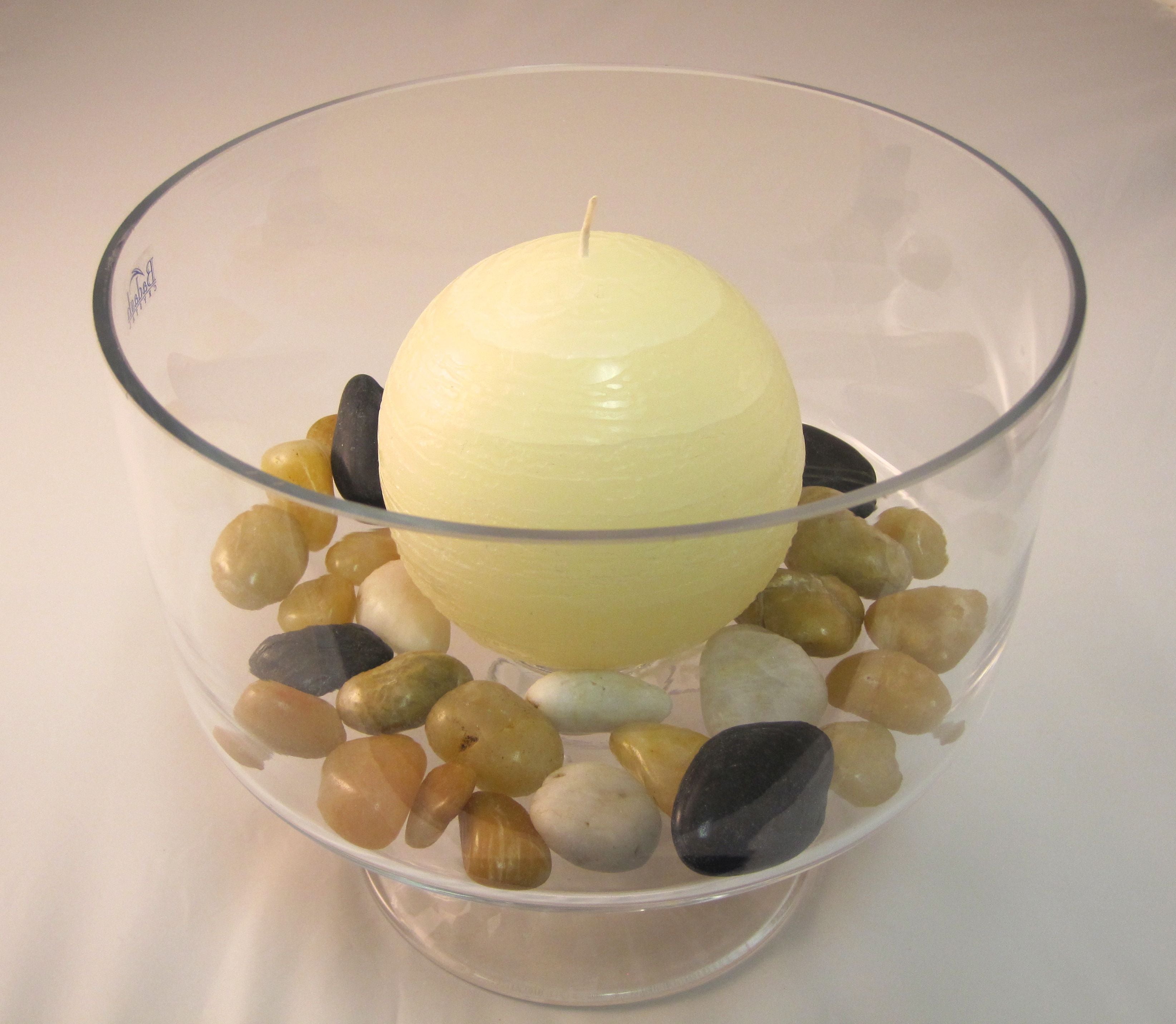 Lexington Mouth Blown Glass Trifle Bowl D9 x H7.5-S427