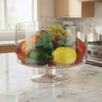 Lexington Mouth Blown Glass Trifle Bowl D9 x H7.5-S427