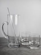 Celebrate Mouth Blown Glass Ice Tea, Martini or Water Pitcher H11.5" - 54 oz.-S430