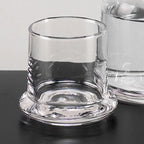Long Island 2 Pc Glass Bedside or Desktop Carafe Set 10 oz. H7 - S905