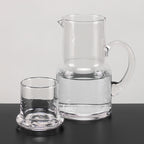 Long Island 2 Pc Glass Bedside or Desktop Carafe Set 10 oz. H7 - S905