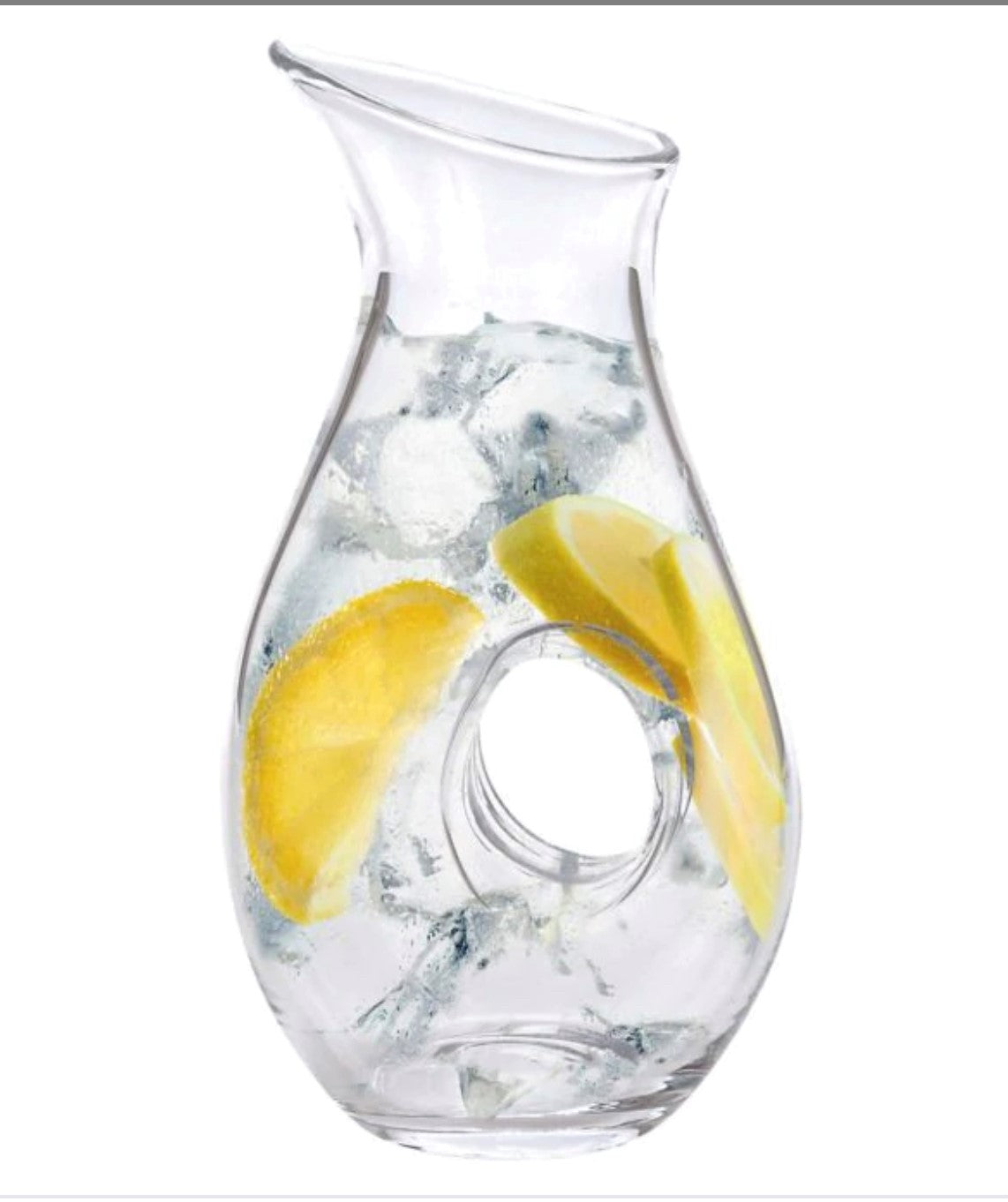 Eternity European Mouth Blown Lead Free Crystal Pitcher 28 Oz. H11-SL10