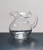 Hemmingway Pitcher - A Floppy Optic European Mouth Blown Lead Free Crystal 42 oz. H7.5-SL664
