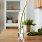 Galaxy 8.5" Mouth Blown Crystal Bud Vase-SR701