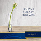 Galaxy 8.5" Mouth Blown Crystal Bud Vase-SR701