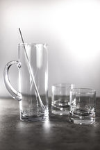 Galaxy 4 pc Set Single Old Fashioned -  Rocks Lead Free Crystal Scotch Glass 5 oz.-SR736