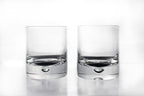 Galaxy 4 pc Set Single Old Fashioned -  Rocks Lead Free Crystal Scotch Glass 5 oz.-SR736