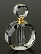Zoe Round Crystal Perfume Bottle H4-YD356