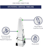 Elegant Hand Crafted Crystal 12" Obelisk-H132