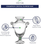 Champion European Mouth Blown Crystal 12" Trophy Vase - K2051