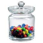 Aladdin 5.5" Mouth Blown Lead Free Crystal Biscuit or Candy Jar
