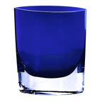Samantha Lite Cobalt European Mouth Blown 8" Cased Glass Vase