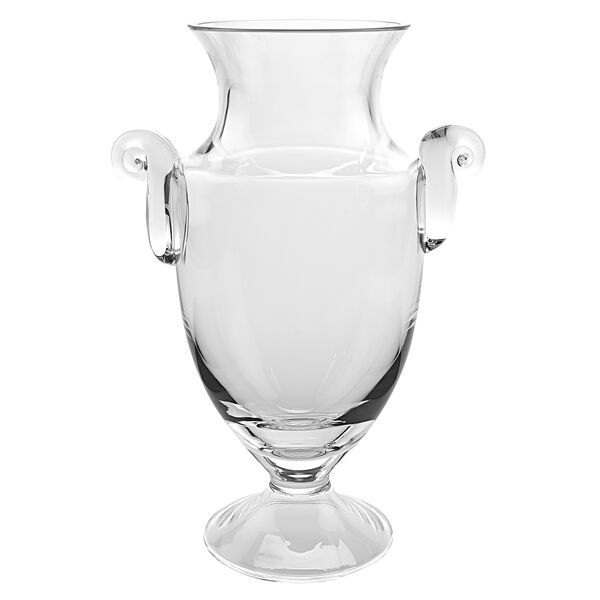 Champion European Mouth Blown Crystal 14" Trophy Vase