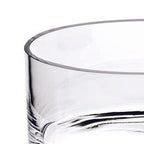 Manhattan European Mouth Blown Lead Free Crystal 10" Bowl