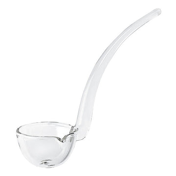 Mouth Blown Lead Free 6" Crystal Gravy, Dressing or Sauce Ladle