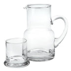 Long Island 2 Pc Glass Bedside or Desktop Carafe Set 10 oz. H7