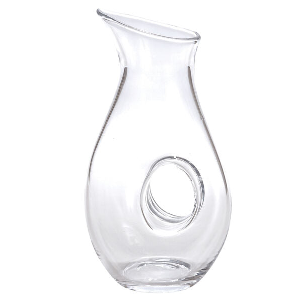 Eternity European Mouth Blown Lead Free Crystal Pitcher 28 Oz. H11