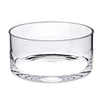 Manhattan European Mouth blown Lead Free Crystal 8" Classic Cylinder Bowl