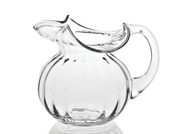 Hemmingway Floppy Optic European Mouth Blown Pitcher 42 oz. H7.5